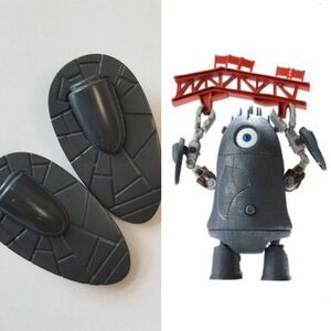 ❗Monsters vs Aliens XL Probe Robot Replacement Arm Shields HTF❗